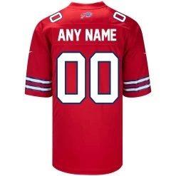 Nike Game Red Alternate Personalized Jersey