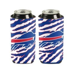 WinCraft 16 Oz. Bills Zebra Stripes Can Cooler