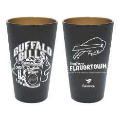 Wincraft X Guy Fieri Buffalo Bills Flavortown 16 Oz. Silicone Pint Glass