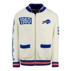 Wild Collective Buffalo Bills Unisex Full Zip Sweater