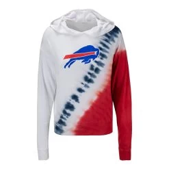 Ladies Stripe Dye Bills Hoodie
