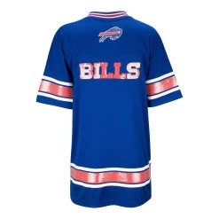 Icer Ladies Buffalo Bills Time To Shine Sequin Jersey -Sport Clothing Shop BILLLT0097 D