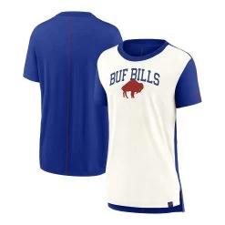 Buffalo Bills Women's Nike Short Sleeve Tri Fash Top -Sport Clothing Shop BILLLT0116A