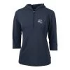Ladies Cutter & Buck Virtue Eco Pique Half Zip Hooded Pullover -Sport Clothing Shop BILLLT5000A