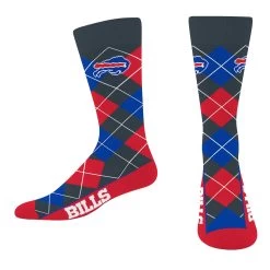 Bills Argyle Zoom Dress Socks