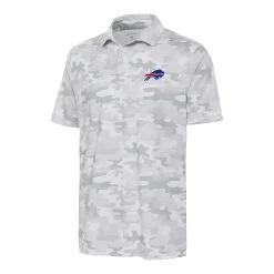 Antigua Bills Collide Camo Polo