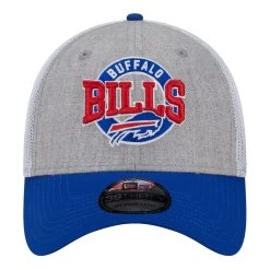 New Era Bills 39THIRTY Heathered Flex Hat -Sport Clothing Shop BILLMH1100C
