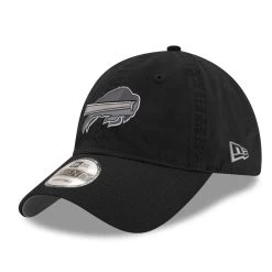 New Era Bills Black Tonal Adjustable Hat