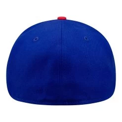 New Era Bills 59FIFTY Royal/Red Script Fitted Hat -Sport Clothing Shop BILLMH1169 D