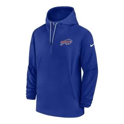 Nike Buffalo Bills Sideline Lightweight Player 1/4 Zip Jacket