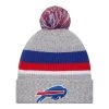 New Era Bills Heathered Pom Knit Hat 1 New Era Bills Heathered Pom Knit Hat -Sport Clothing Shop BILLMK0046A