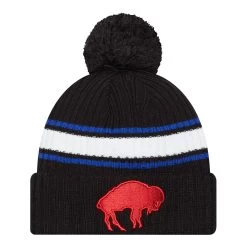 New Era Bills Fold Retro Logo Knit Hat