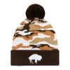New Era Bills Brown Camo Classic Knit Hat 2 New Era Bills Brown Camo Classic Knit Hat -Sport Clothing Shop BILLMK0060A