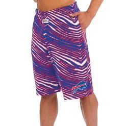 Zubaz Bills Zebra Print Shorts -Sport Clothing Shop BILLMP0013A