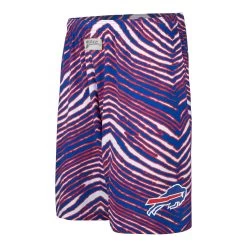 Zubaz Bills Zebra Print Shorts -Sport Clothing Shop BILLMP0013 C