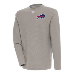 Antigua Bills Flier Bunker Crewneck Sweatshirt