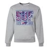 Zubaz Buffalo Bills Wordmark Crewneck Sweatshirt -Sport Clothing Shop BILLMS0105A