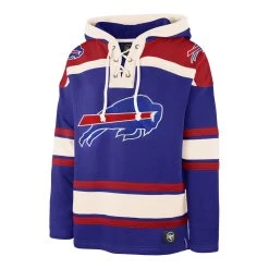 '47 Brand Bills Superior Lace Up Pullover Sweatshirt