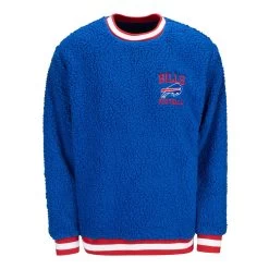 FOCO Buffalo Bills Sherpa Crewneck Sweatshirt