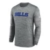 Nike Buffalo Bills Drifit Wordmark Velocity Long Sleeve T-Shirt