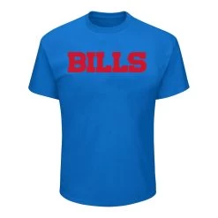 Profile Big & Tall Bills Team Wordmark T-Shirt