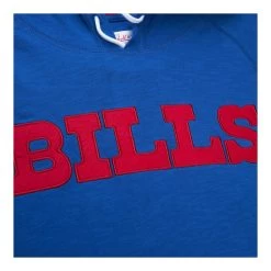 Mitchell & Ness Buffalo Bills Legendary Slub Long Sleeve Hooded T-Shirt -Sport Clothing Shop BILLMT0199C