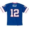 Jim Kelly Buffalo Bills Mitchell & Ness Legacy Replica Jersey 2 Jim Kelly Buffalo Bills Mitchell & Ness Legacy Replica Jersey -Sport Clothing Shop BILLMZ1291 D