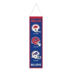 Wincraft Bills Evolution 8" X 32" Wool Banner