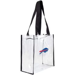 Little Earth Bills Clear Stadium Tote Bag