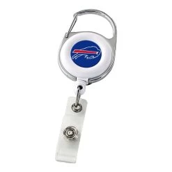 Bills Badge Reel Deluxe Clip