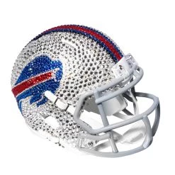 Bills Swarovski Crystal Mini Helmet