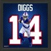 Buffalo Bills Stefon Diggs Impact Jersey Frame -Sport Clothing Shop BILLNV508200
