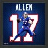 Buffalo Bills Josh Allen Jersey Number Frame -Sport Clothing Shop BILLNV508400