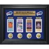 Buffalo Bills 4 Consecutive Super Bowl Appearances Deluxe Ticket & Game Coin Collection -Sport Clothing Shop BILLNV508700