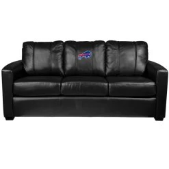 Dreamseat Bills Silver Sofa With Primary Logo