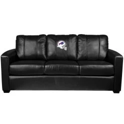 Dreamseat Bills Silver Sofa With Helmet Logo