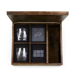 Picnic Time Bills Whiskey Box Gift Set
