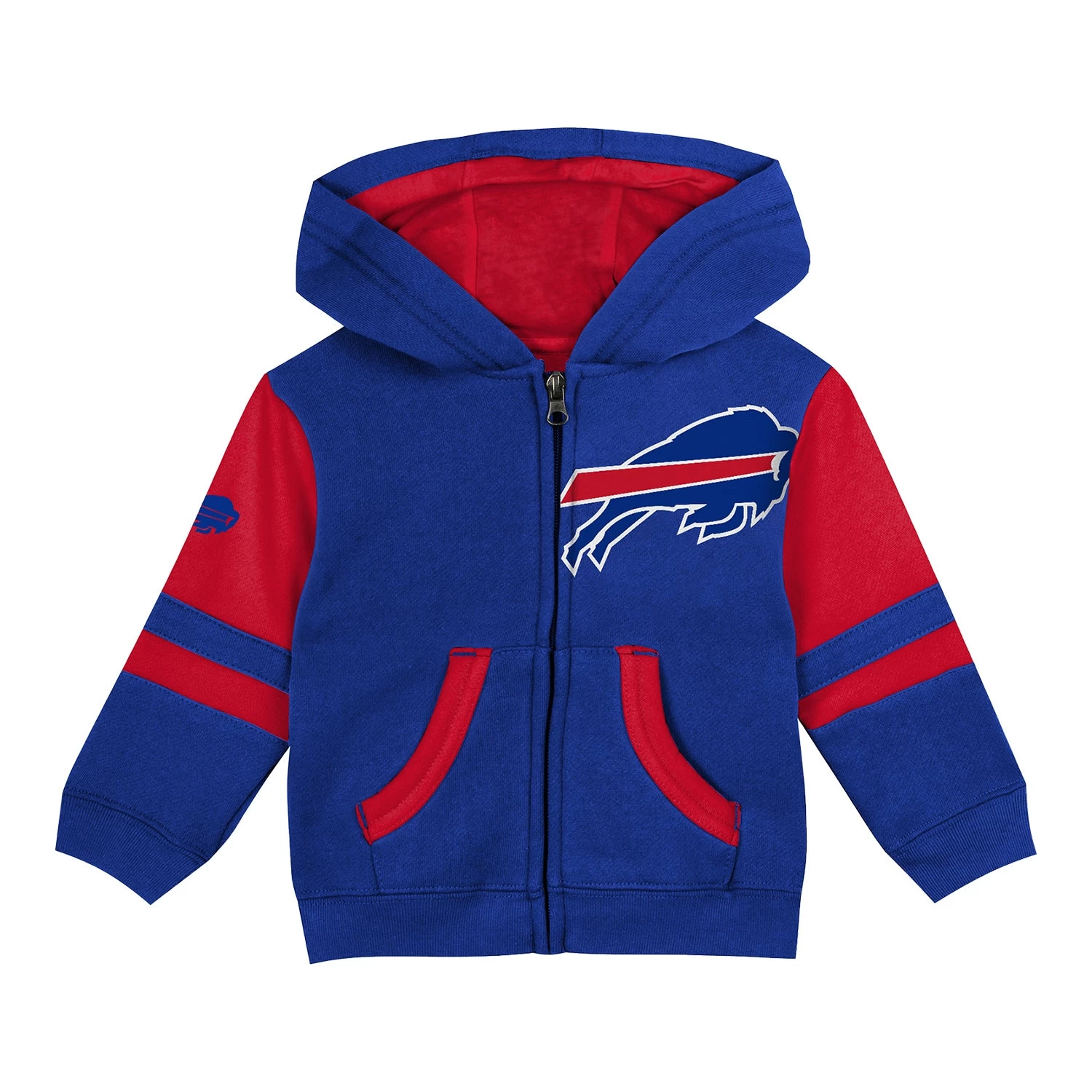 Outerstuff Infant Bills Stadium Full-Zip Fleece 3 Outerstuff Infant Bills Stadium Full-Zip Fleece
