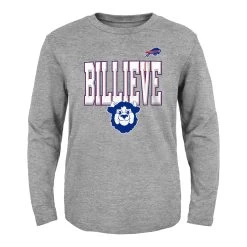 Outerstuff Toddler Billieve Billy Buffalo Long Sleeve T-Shirt