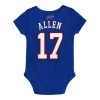 Outerstuff Buffalo Bills Josh Allen Name And Number Onesie -Sport Clothing Shop BILLYI0032D