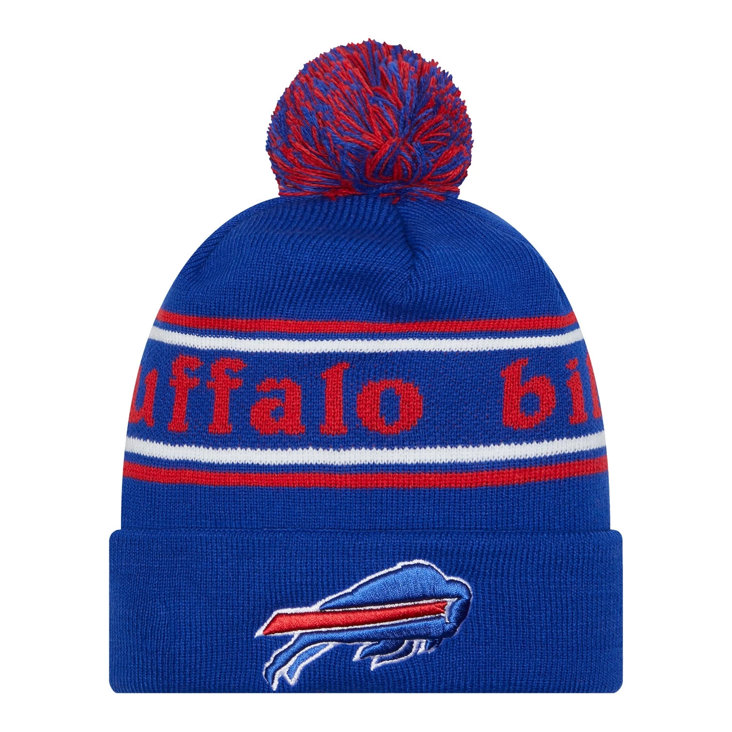 NEW ERA Youth Bills Marquee Classic Logo Knit Hat 3 NEW ERA Youth Bills Marquee Classic Logo Knit Hat
