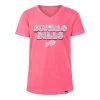 NEW ERA Girls Sequins Bills Pink T-Shirt -Sport Clothing Shop BILLYT0045A
