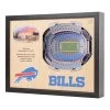 Buffalo Bills 25 Layer StadiumView 3D Wall Art